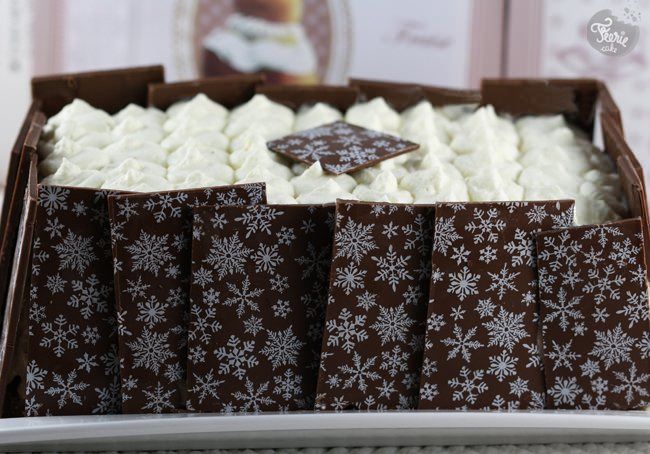 Bûche aux 3 chocolats...et plus encore.