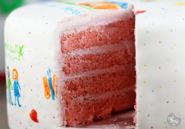 gateau coupe