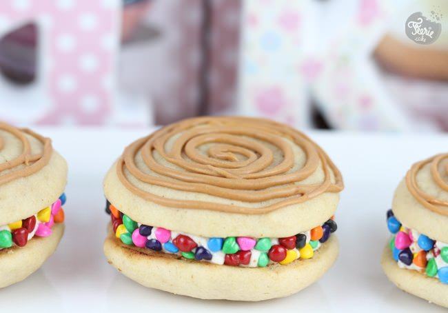Whoopie pies à la banane et au beurre de cacahuète