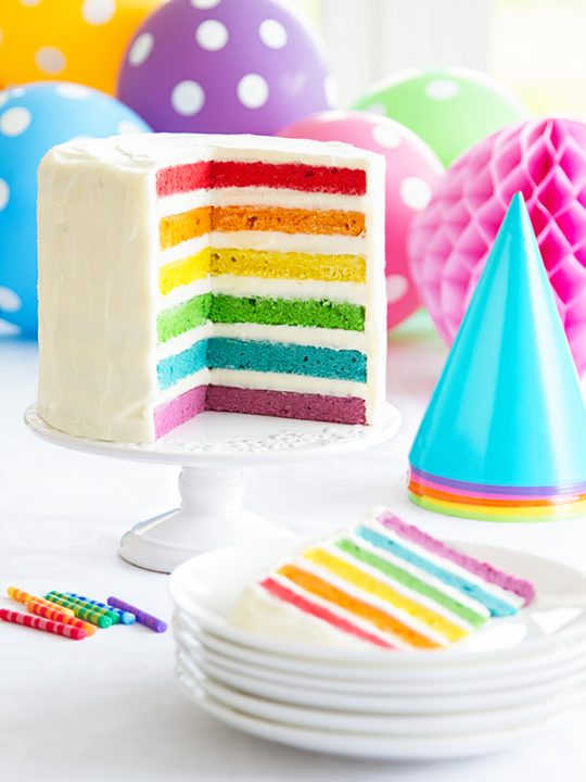 Rainbow Cake Nos conseils et astuces Féerie Cake Blog