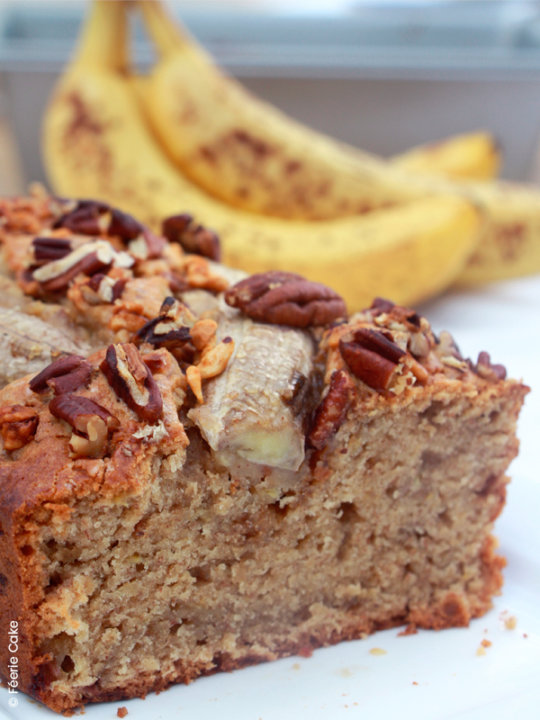 Banana Bread Noisettes Caram Lis Es Et Noix De P Can F Erie Cake