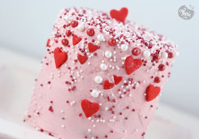 Un gâteau pour les amoureux