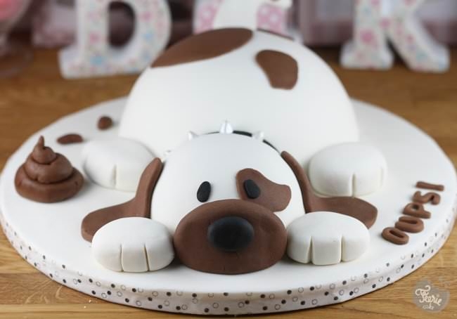 Oups Le Chien En Pate A Sucre Feerie Cake