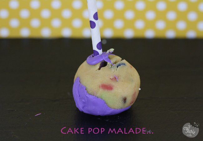 cake pop malade