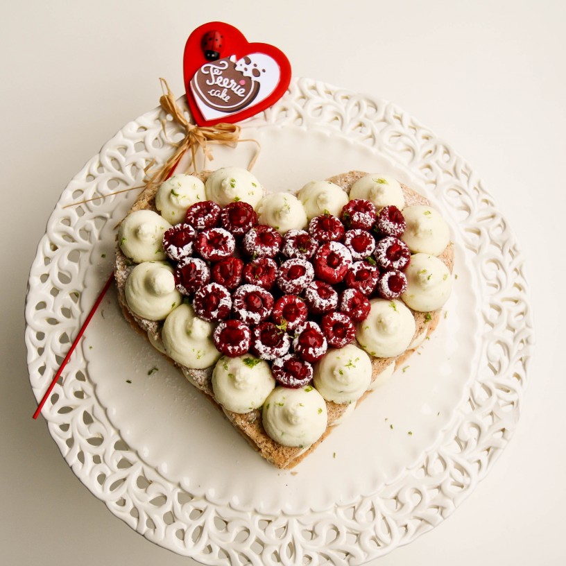 Olivier gâteau saint valentin
