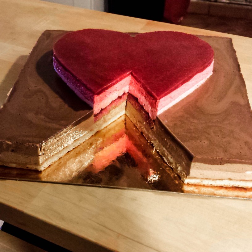 nicolas B gâteau saint valentin