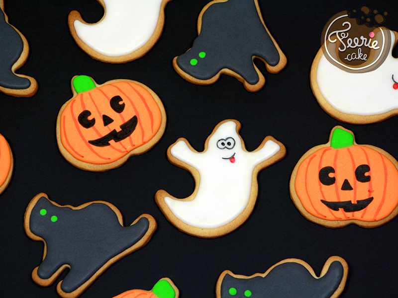 Biscuits décorés Halloween
