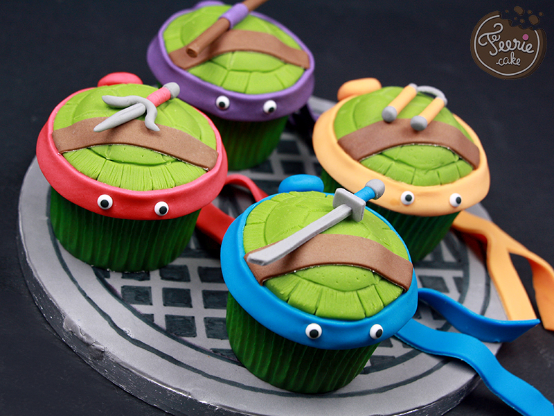 Cupcakes Tortues Ninja