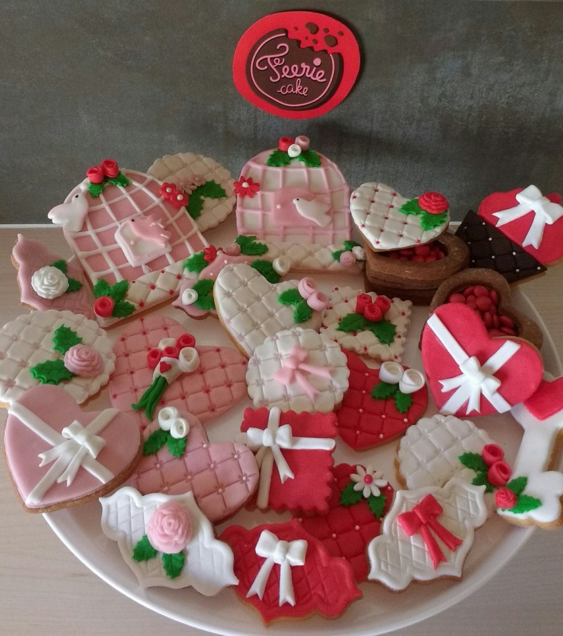 Féerie Cake Concours Saint Valentin - Biscuits Romantiques de Mélanie