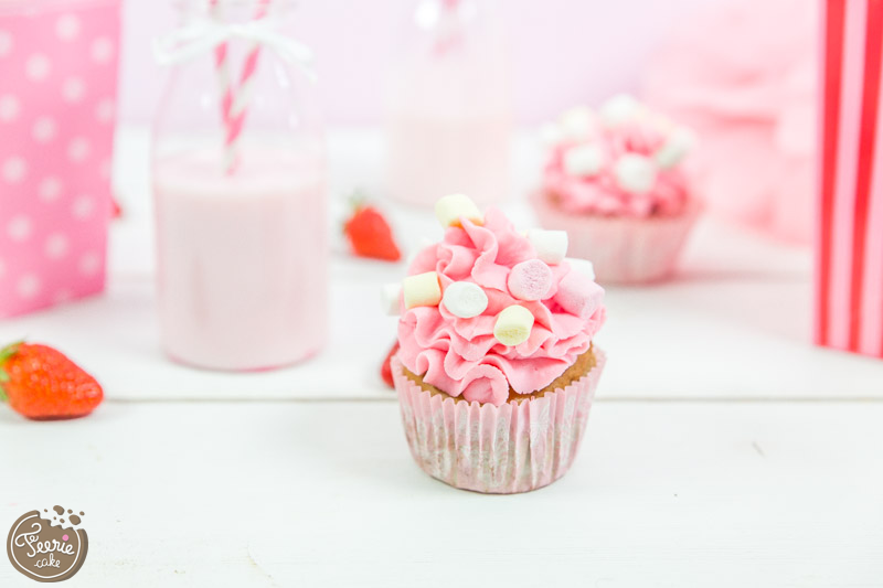 cupcakes rose fraise girly 