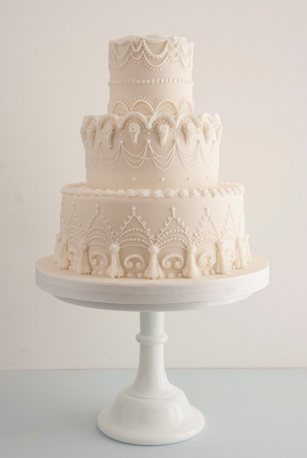 Glace royale wedding cake