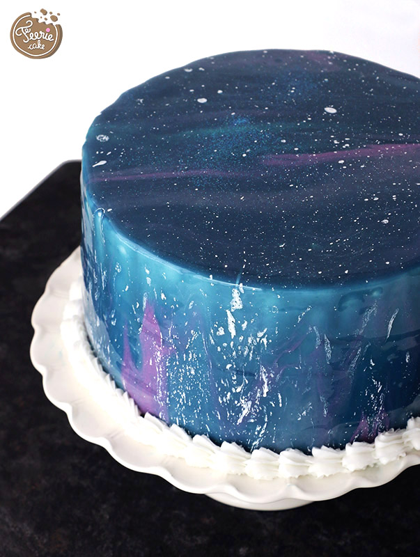 gâteau galaxie 