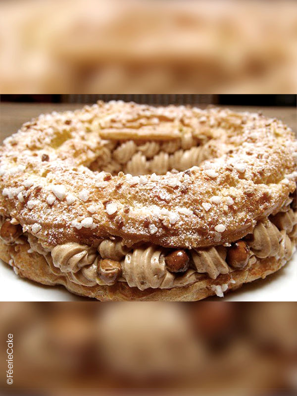 Saint Honoré se fait un ParisBrest, ou l'inverse ;) Féerie cake