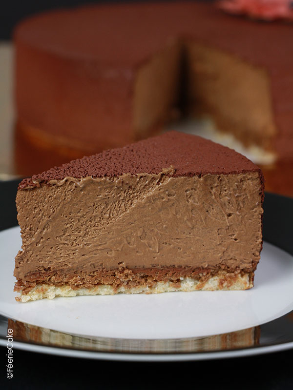 Entremets au chocolat dit "royal" ou encore "trianon"