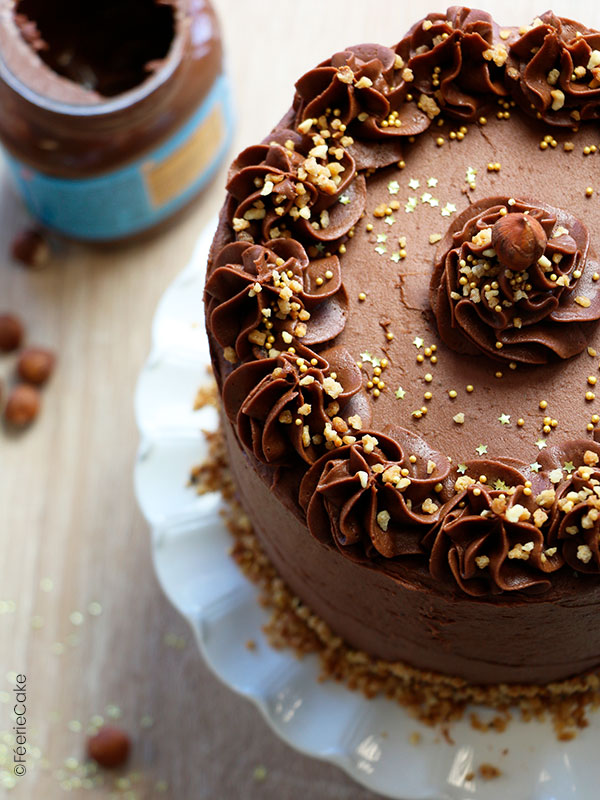 Top 10 des meilleures recettes de gâteau au chocolat : Recette du Layer Cake au Nutella