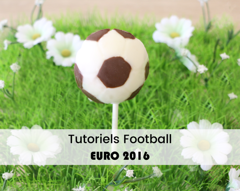 Moule pour réaliser des sucettes en chocolat sur le thème du football –  Miss Popcake