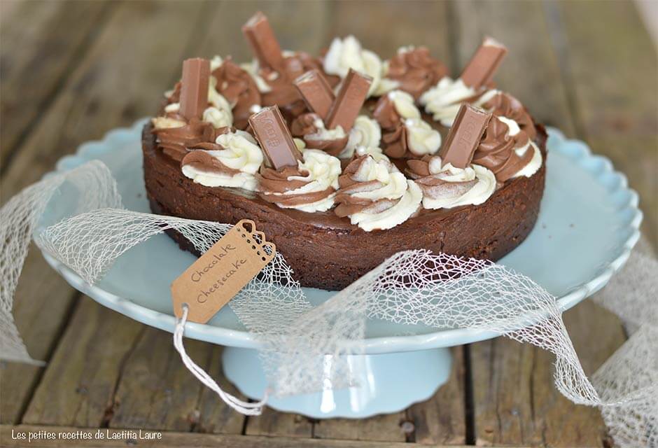 Le cheesecake Chocolat KitKat de Laetitia