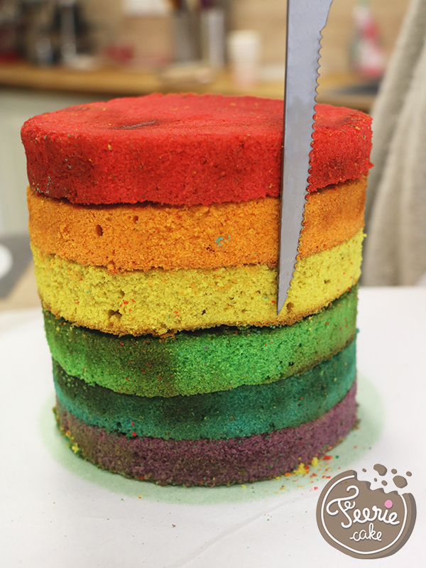decoupe du rainbow