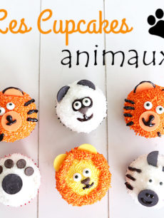 cupcakes animaux