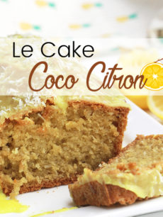 Cake coco citron