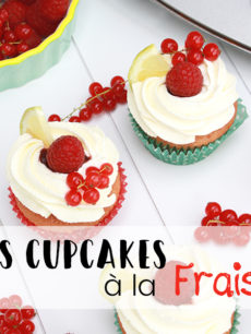 cupcakes fraise