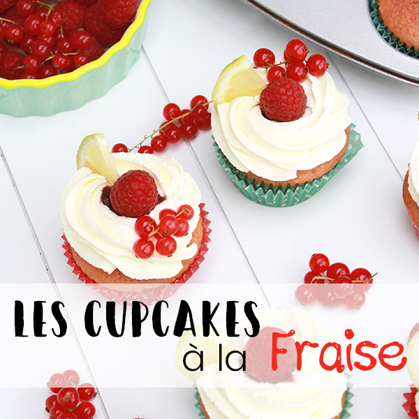 cupcakes fraise