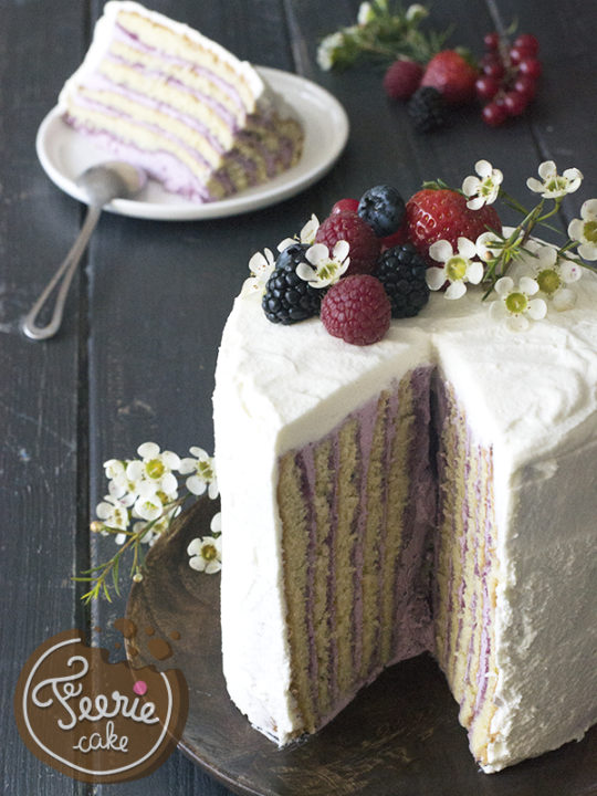 vertical layer cake printanier