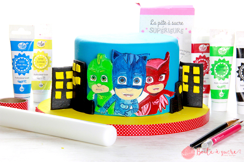 Etape Peinture sur Gâteau