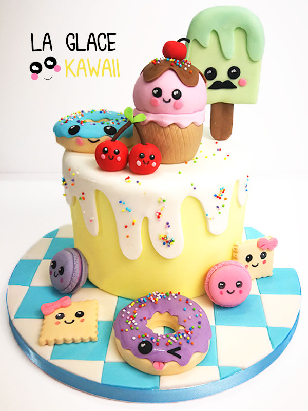 Tutoriel Cake Design Gateau Kawaii Feerie Cake