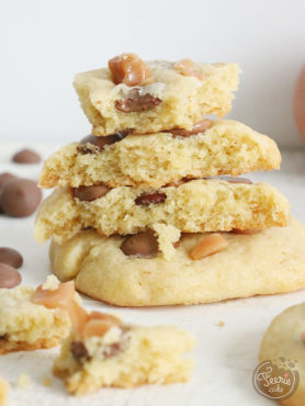 Cookies Aux Pépites De Chocolat Au Lait Et Caramel - Féerie Cake