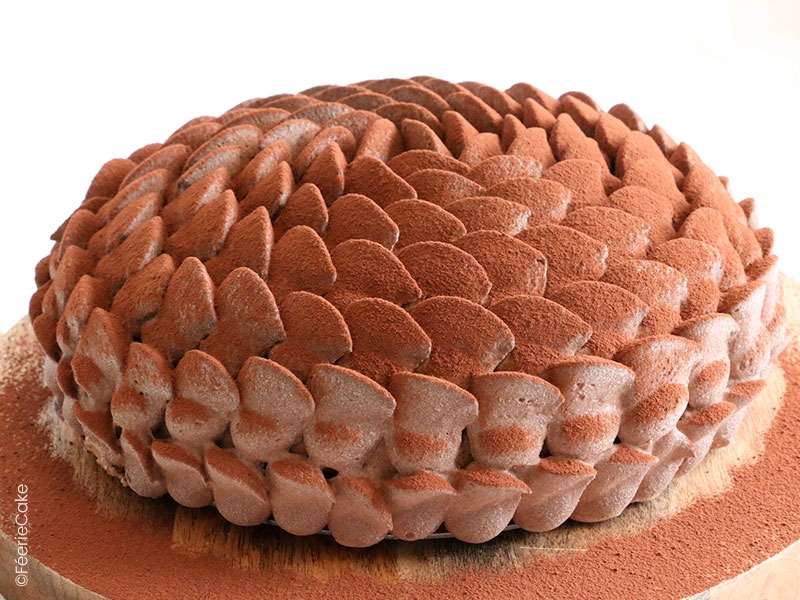 Entremet chocolat, noisettes et caramel