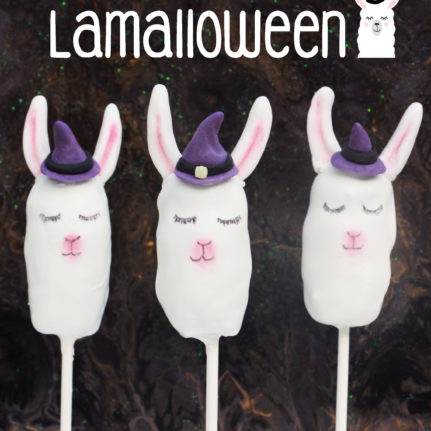 Cake pops Lamalloween