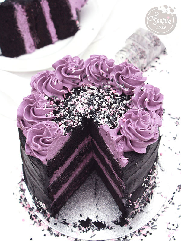 Top 10 des meilleures recettes d'Halloween : Le Layer Cake Purple Rain