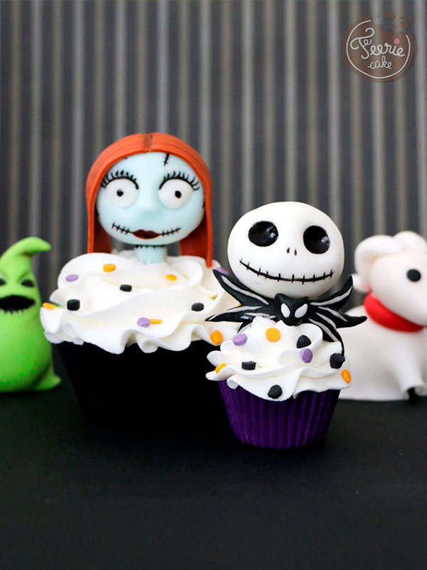 Top 10 des meilleures recettes d'Halloween : Les cupcakes de l'étrange Noël de Monsieur Jack