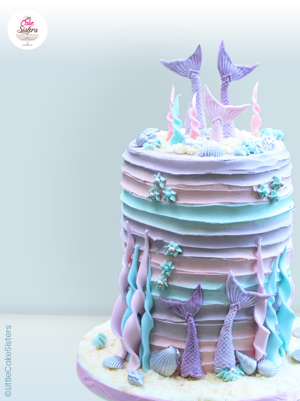 Tuto Cake Design Gateau Sirene Feerie Cake
