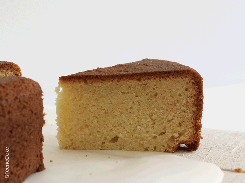 Gâteau moelleux, idéal pour faire de la pâte à sucre