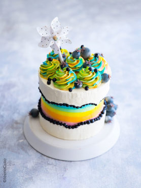 Fault Line Cake Citron Myrtille