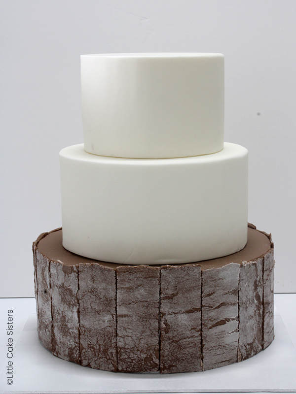 photo wedding cake dowel