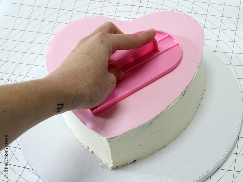 photo candy box cake lissage coeur