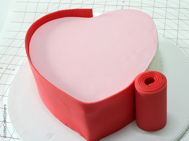 photo candy box cake contour pate à sucre