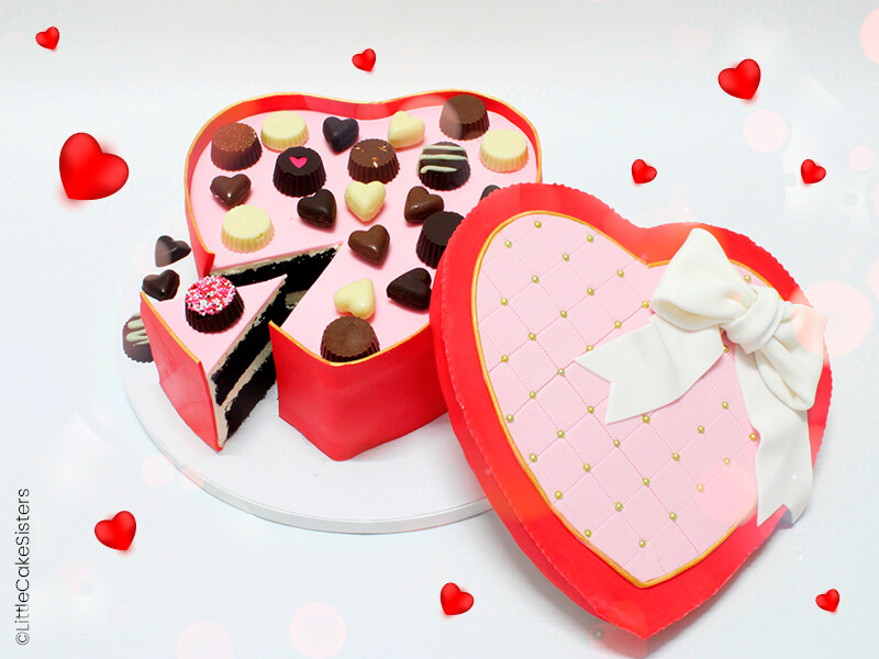 photo candy box cake fini