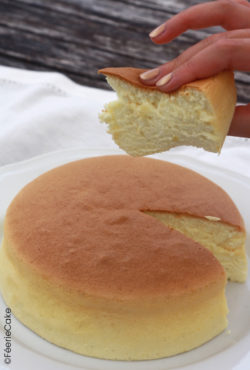 Gâteau coton ou sponge cake japonais