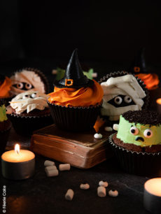 photo cupcakes halloween ambiance