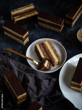 La recette de l’entremets Opéra