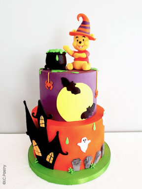 Tuto Gateau Decore Winnie Fete Halloween Feerie Cake