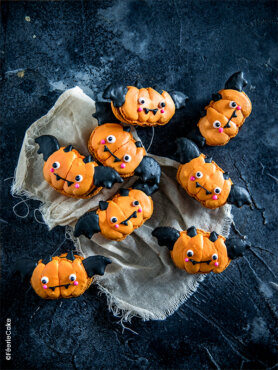 Recette macarons monstres d’Halloween