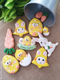 Biscuits décorés Pâques