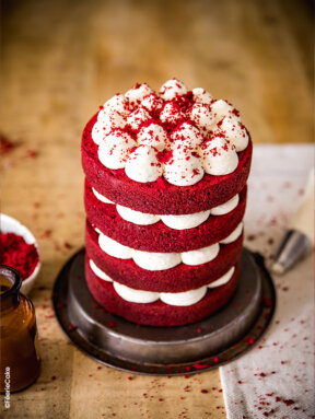 Le gâteau red velvet