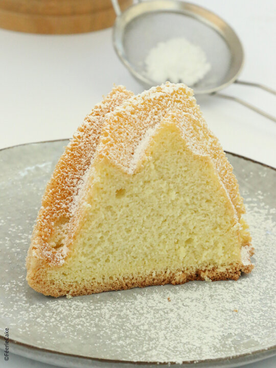 La recette du gâteau de Savoie Féerie cake