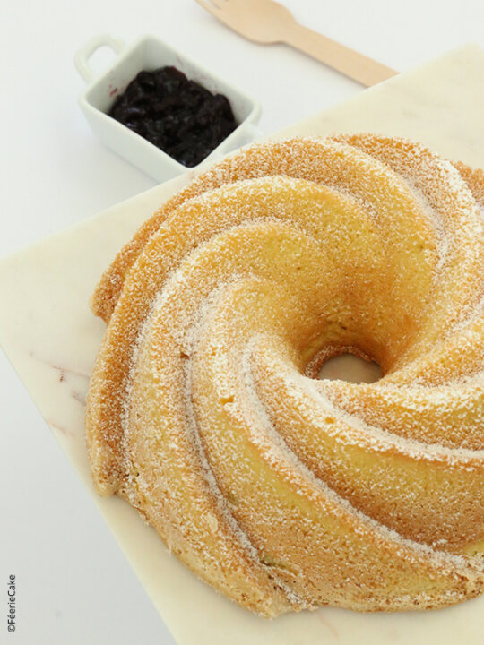 La recette du gâteau de Savoie Féerie cake